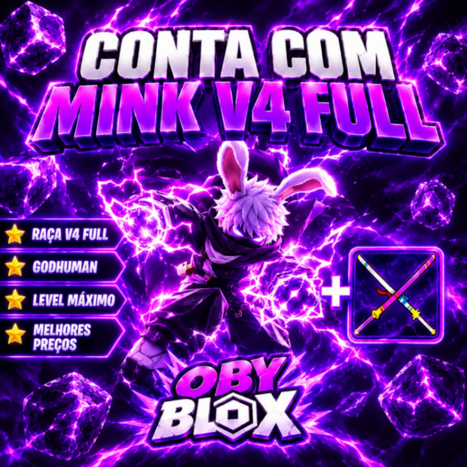 MINK FULL V4 + 💪 GODHUMAN + LEVEL MÁXIMO + CDK