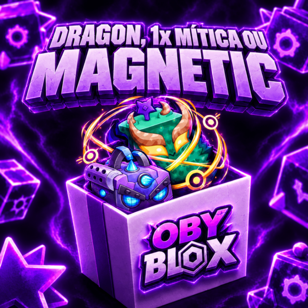 DRAGON OU 1X MITICA OU MAGNETIC NO INVENTÁRIO