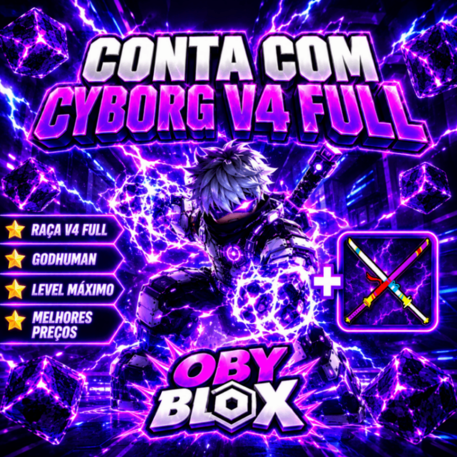 CYBORG FULL V4 + CDK + 💪 GODHUMAN + LEVEL MÁXIMO