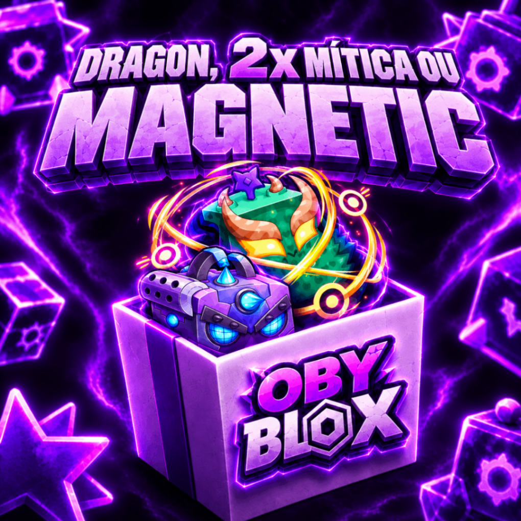 DRAGON OU 2X MITICA OU MAGNETIC NO INVENTÁRIO